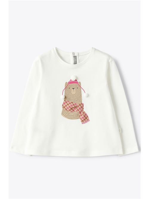t-shirt orso in cotone IL GUFO | TA338MF0021036